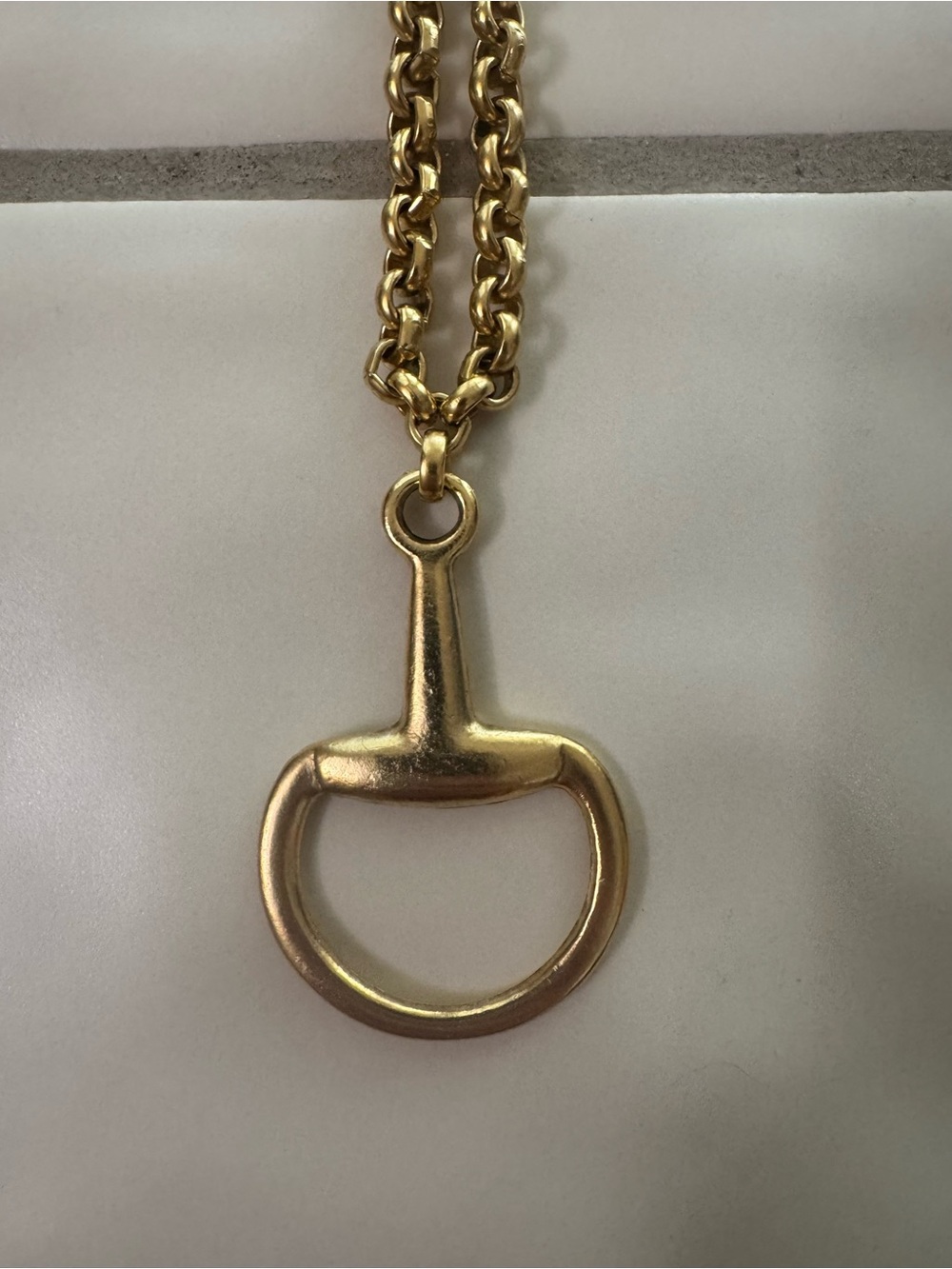 Yochi Gold Horsebit Floyd Chain